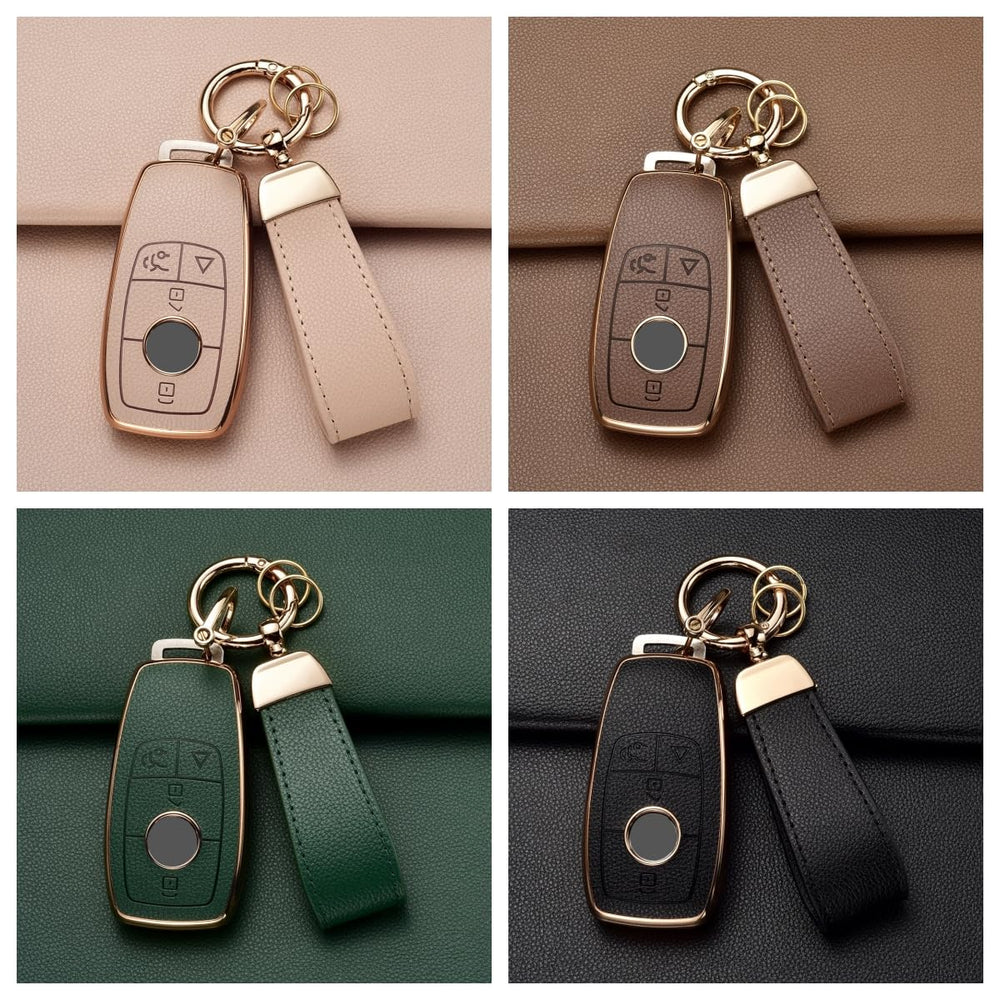 Axtrulix Mercedes key cover arrives in elegant gift packaging for refined gifting.