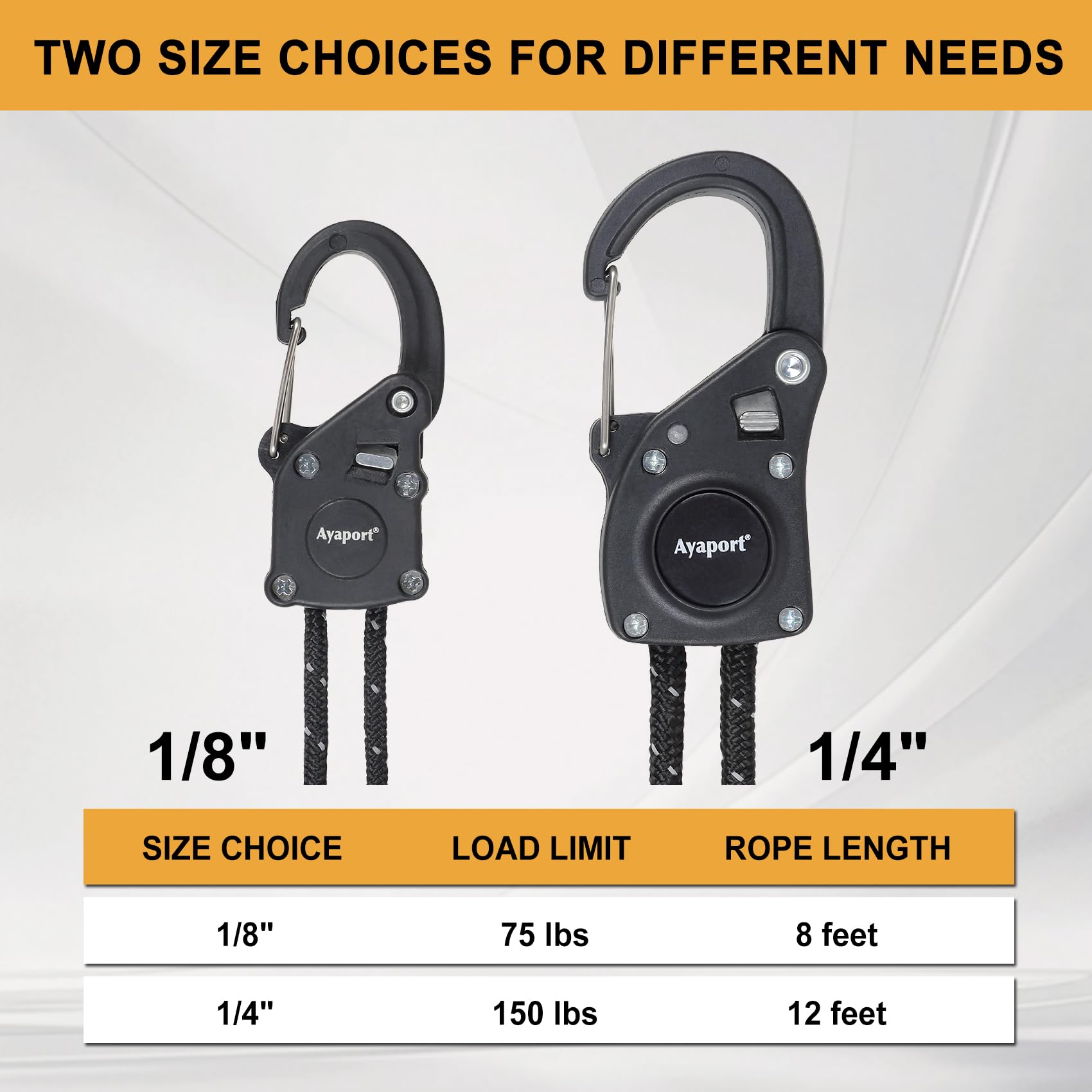 Ayaport tent and tarp tie-down strap helping keep shelters secure