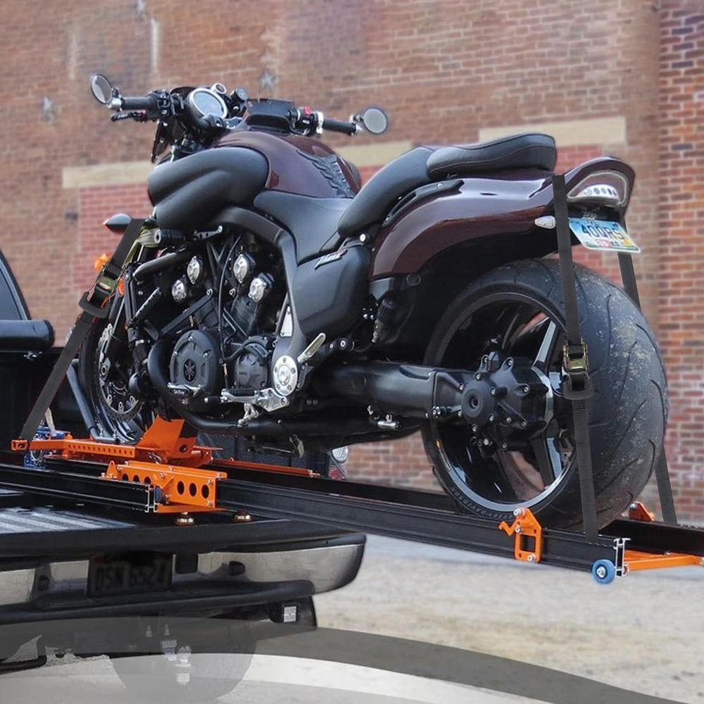 Ayaport endless straps ideal for truck beds, trailers, and RV cargo.