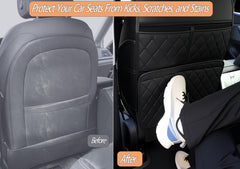 Aycsiyana back seat protector cleans easily with a damp cloth after spills.
