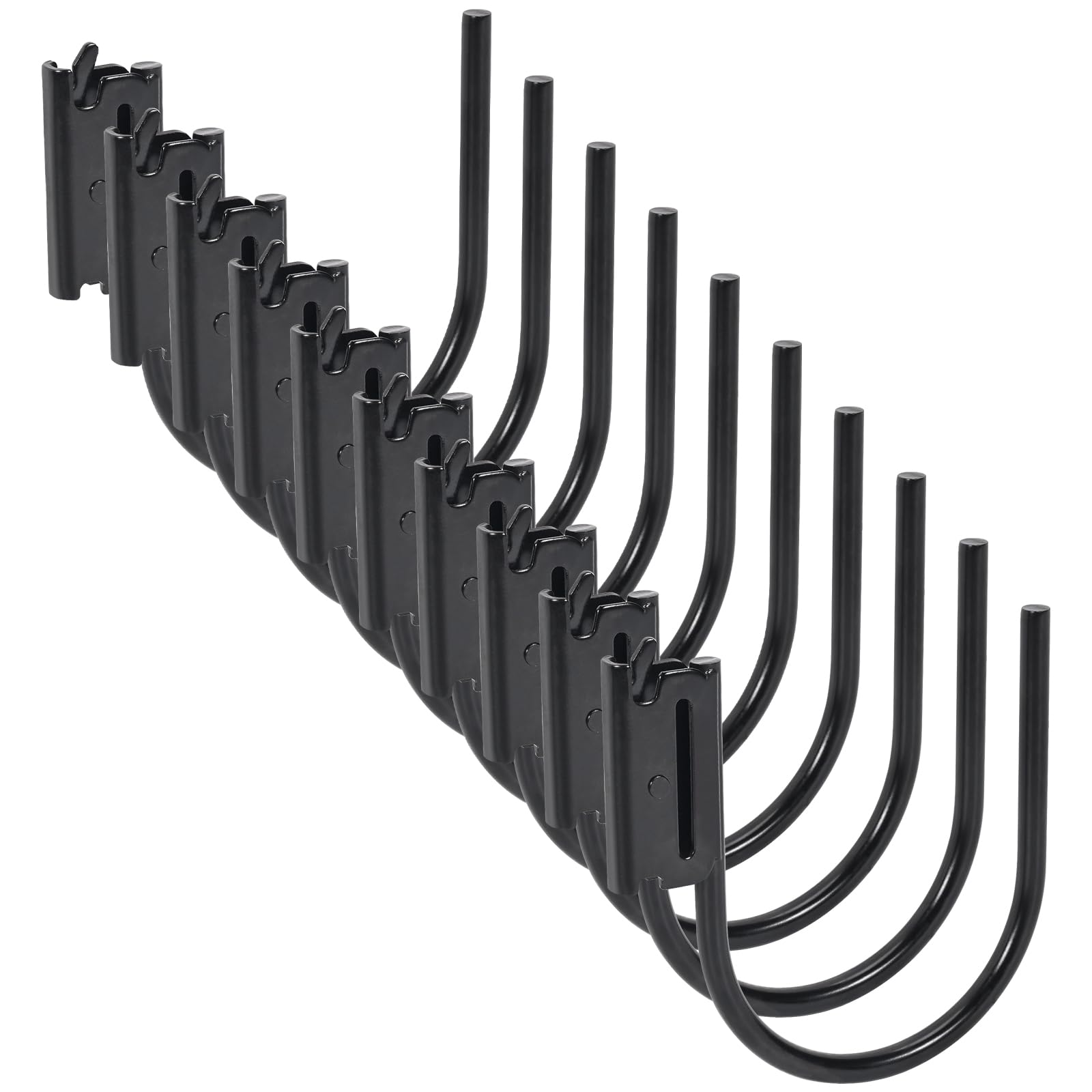 AYMMIC 4-inch E-Track J Hook with spring fits rails securely for fast trailer tie-downs.