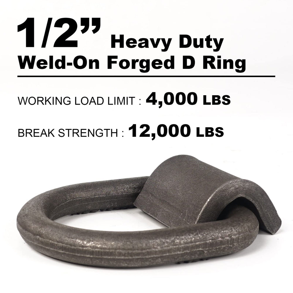 AYMMIC D-ring anchor point welded to trailer for reliable cargo securing