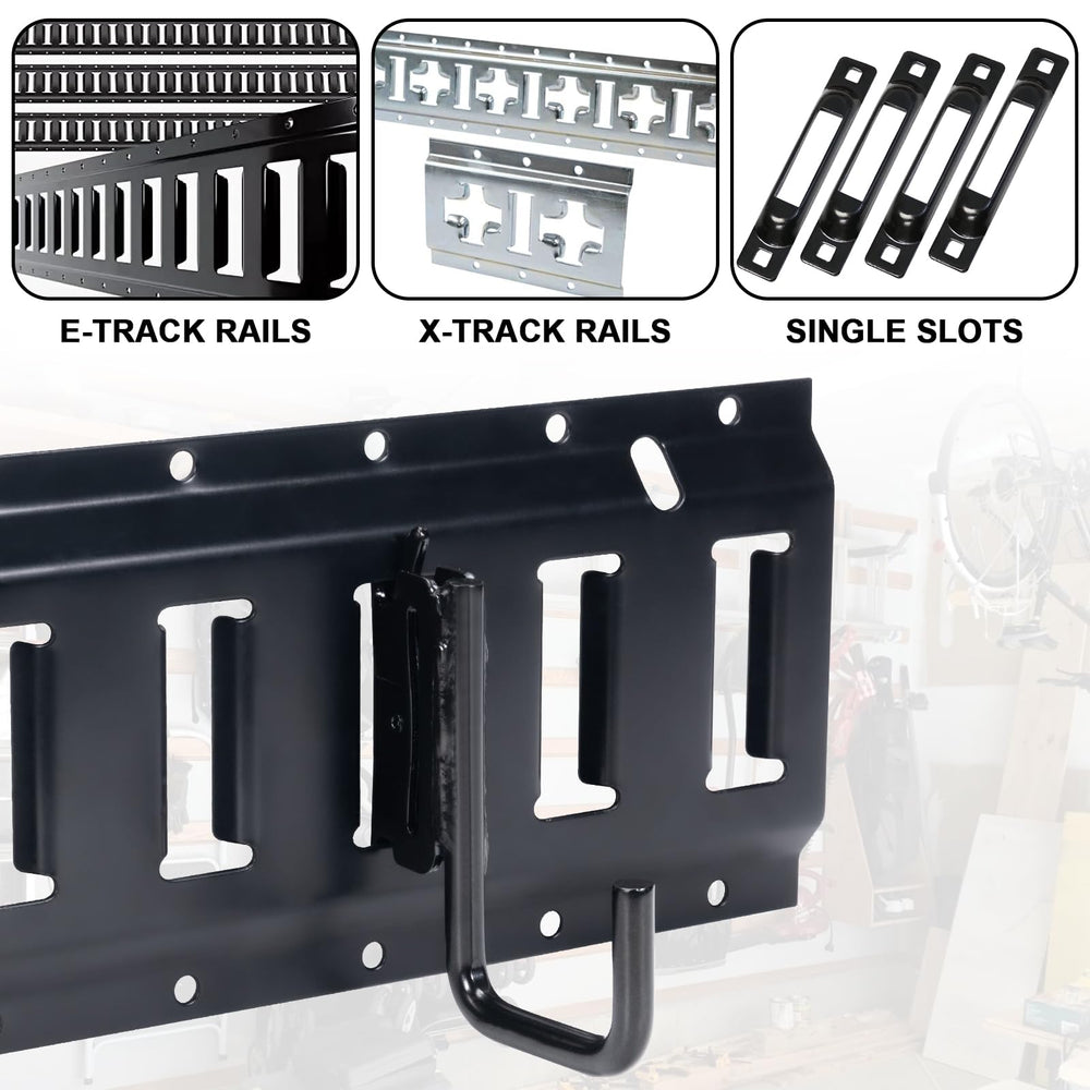 AYMMIC E-Track J Hook with spring lever for quick installation.