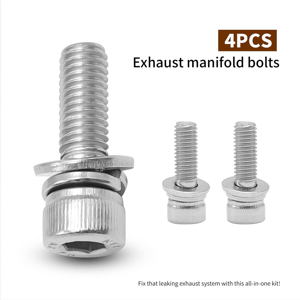 Aynaxcol exhaust springs set for secure mounting and vibration resistance.