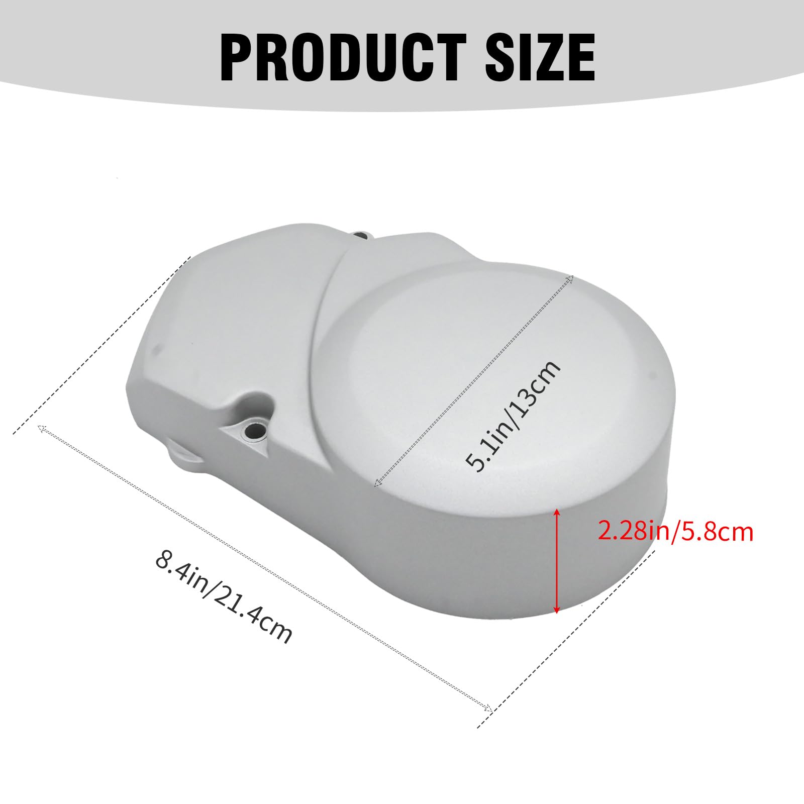 Aynaxcol durable alloy stator cover highlights long-lasting protection against rocks and sand.