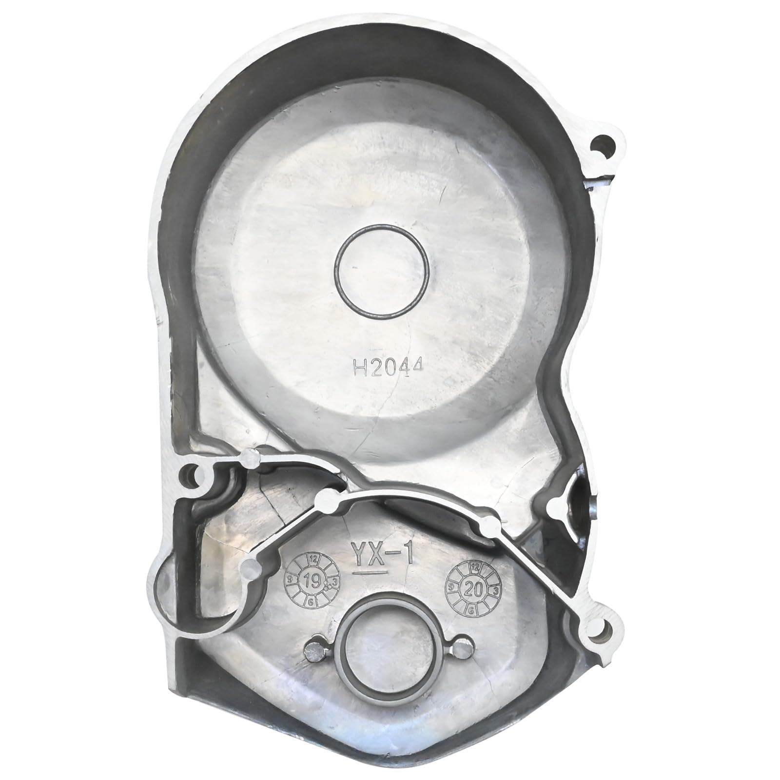 Aynaxcol left-stator cover ready to install with secure mounting points.