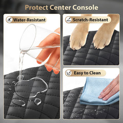 AZEAM leather armrest cover adds soft, comfortable resting surface