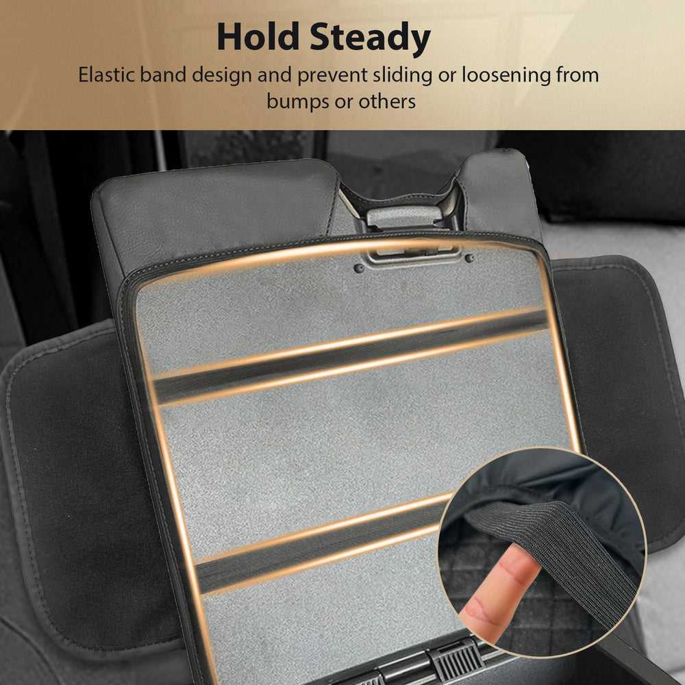 AZEAM two-pocket design provides easy access storage in the armrest