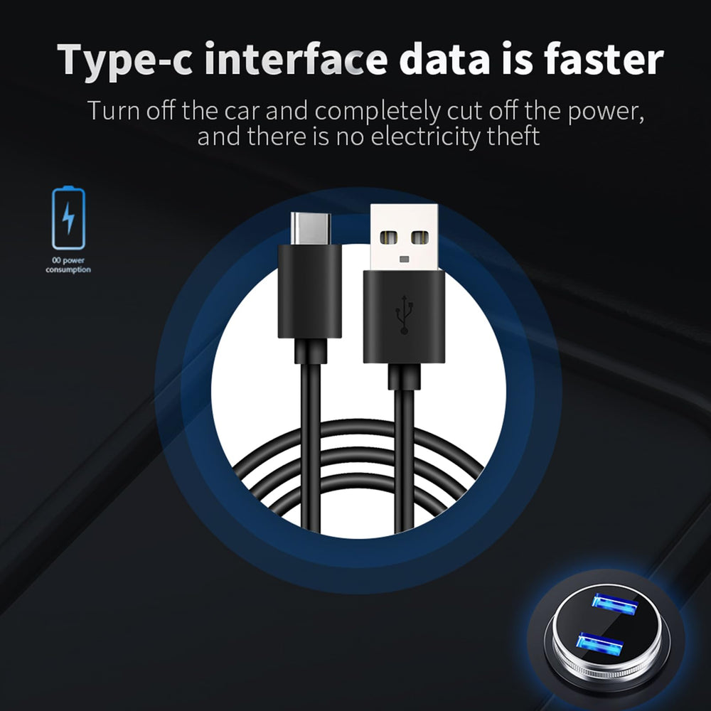 AZIJYV HUD USB compatible plug and play works with any vehicle