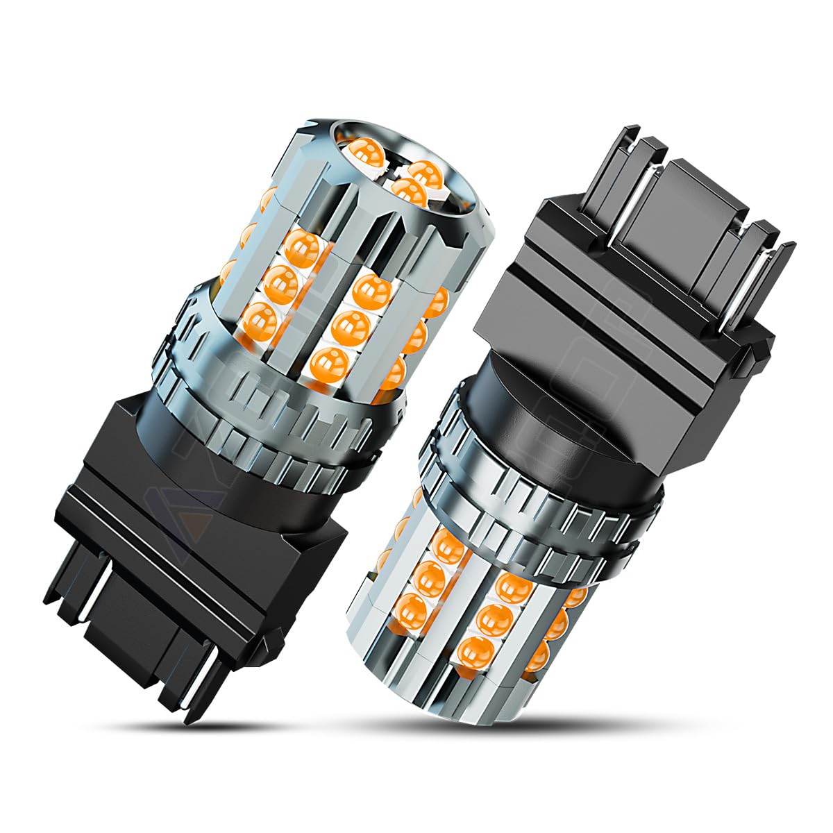 AZQOP 3157 LED amber turn signal for Ford F-150 with improved visibility