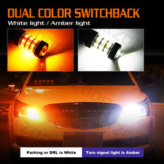 Plug-and-play AZQOP bulbs fit 3157-style sockets without modifications.