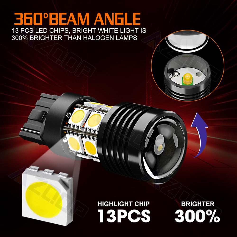 AZQOP 7440 LED back-up light for Ford F-350 improves night reversing