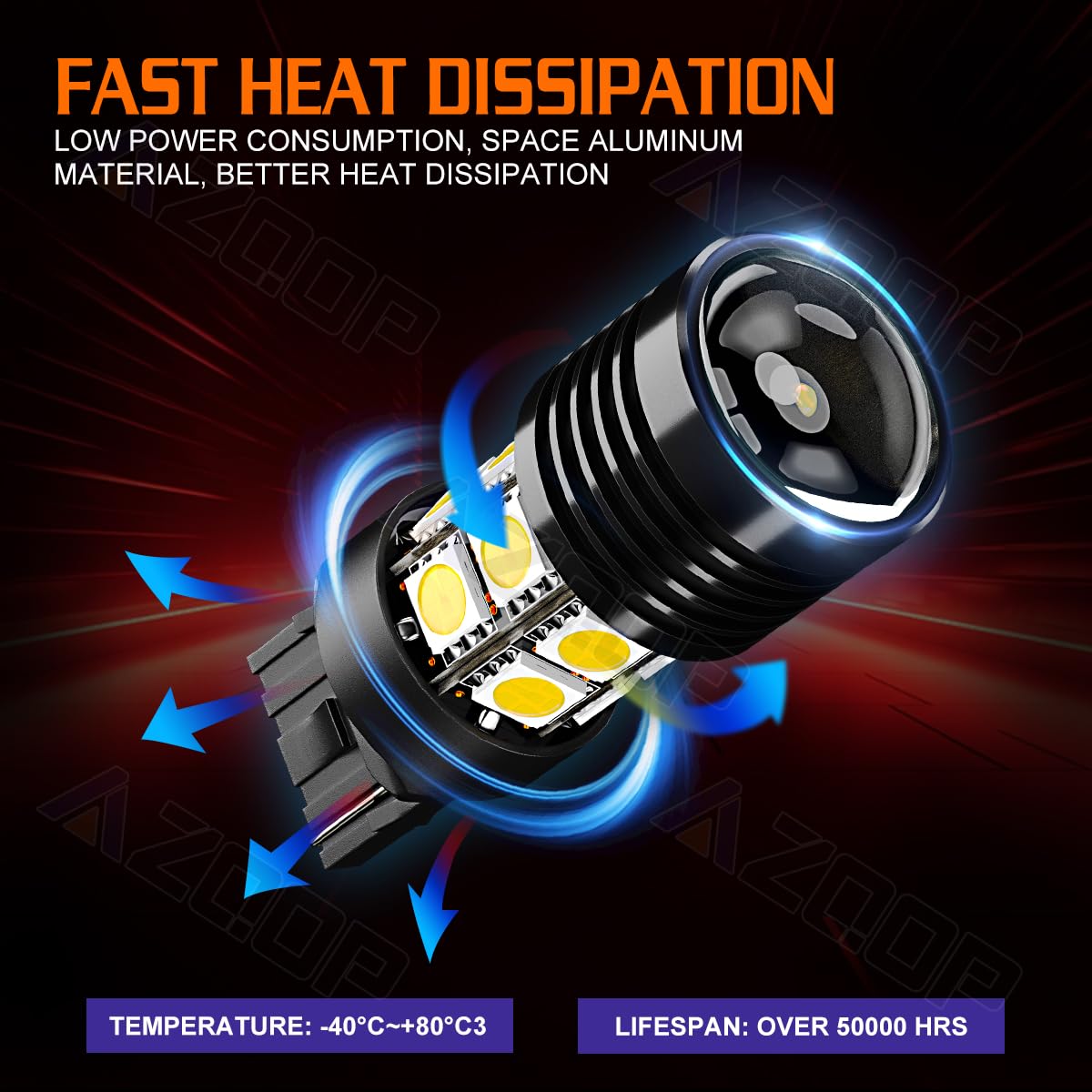 AZQOP 7440 plug-and-play installation requires no tools