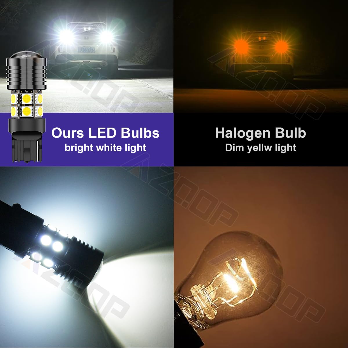 AZQOP 7440 LED two-pack bulbs for easy upgrade