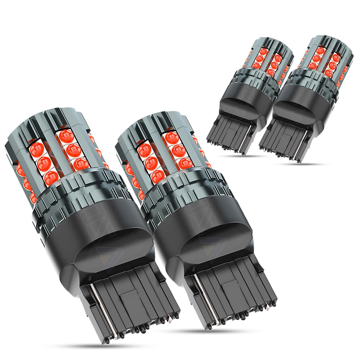 AZQOP 7443R brake-light bulbs offer brighter signaling for Silverado rear visibility.