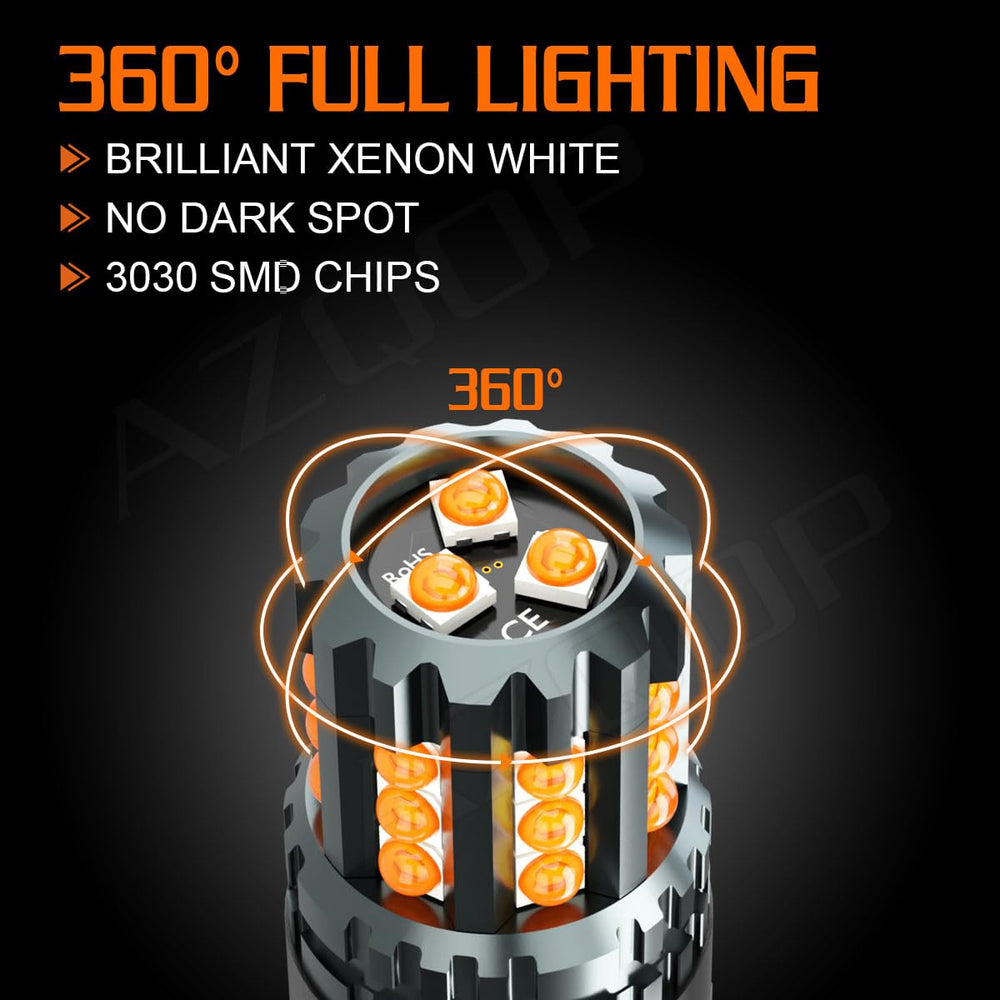 AZQOP aluminum housing LED bulb with heat dissipation for longer life