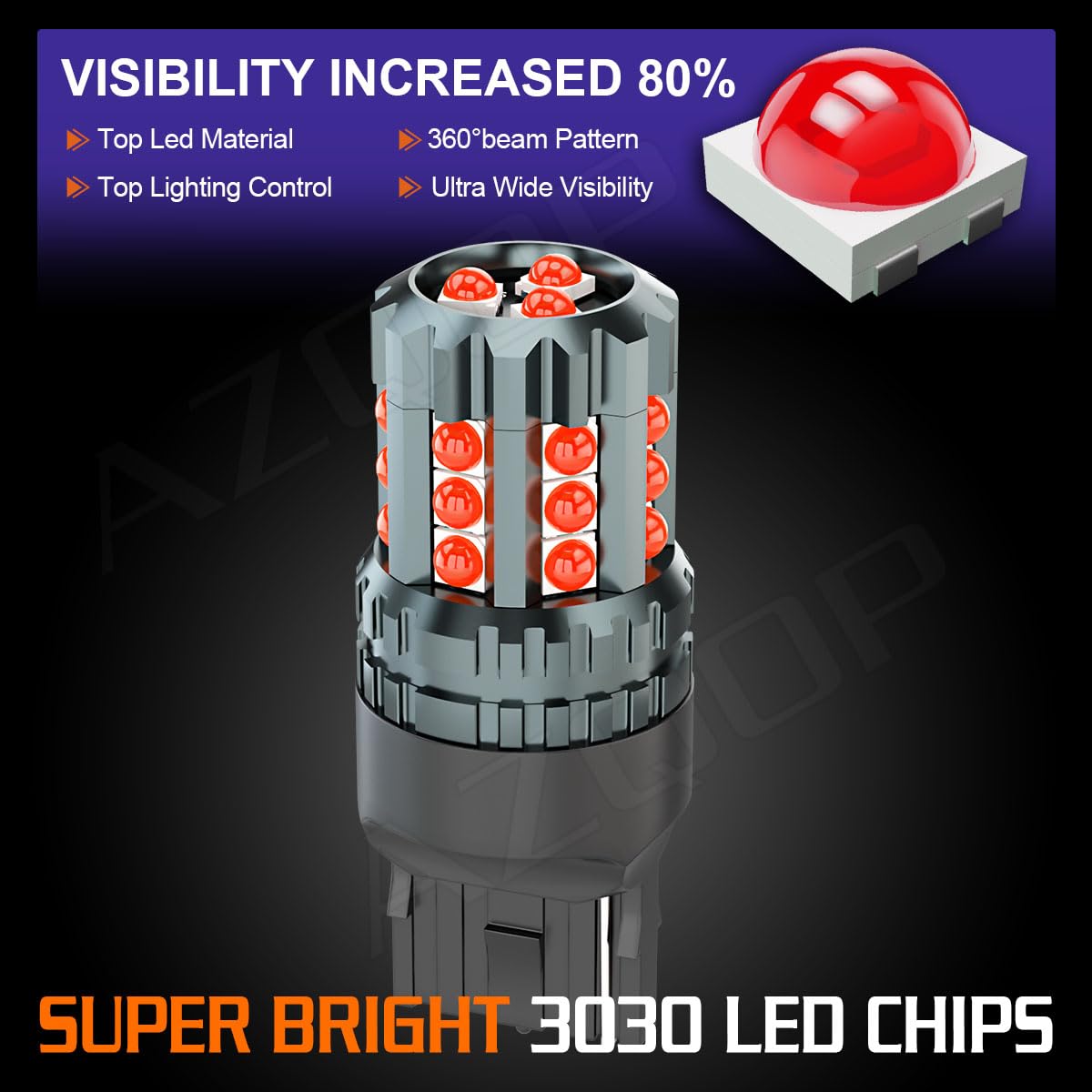 AZQOP 7443R kit provides plug-and-play replacement with no wiring changes.