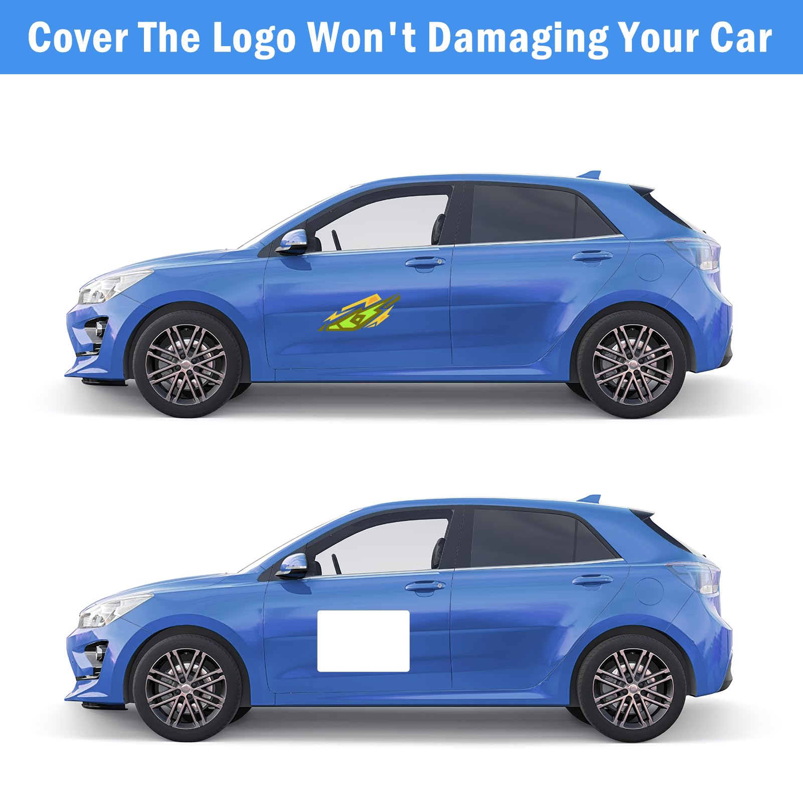 AzReference 4-pack signs for advertising your business on vehicles.