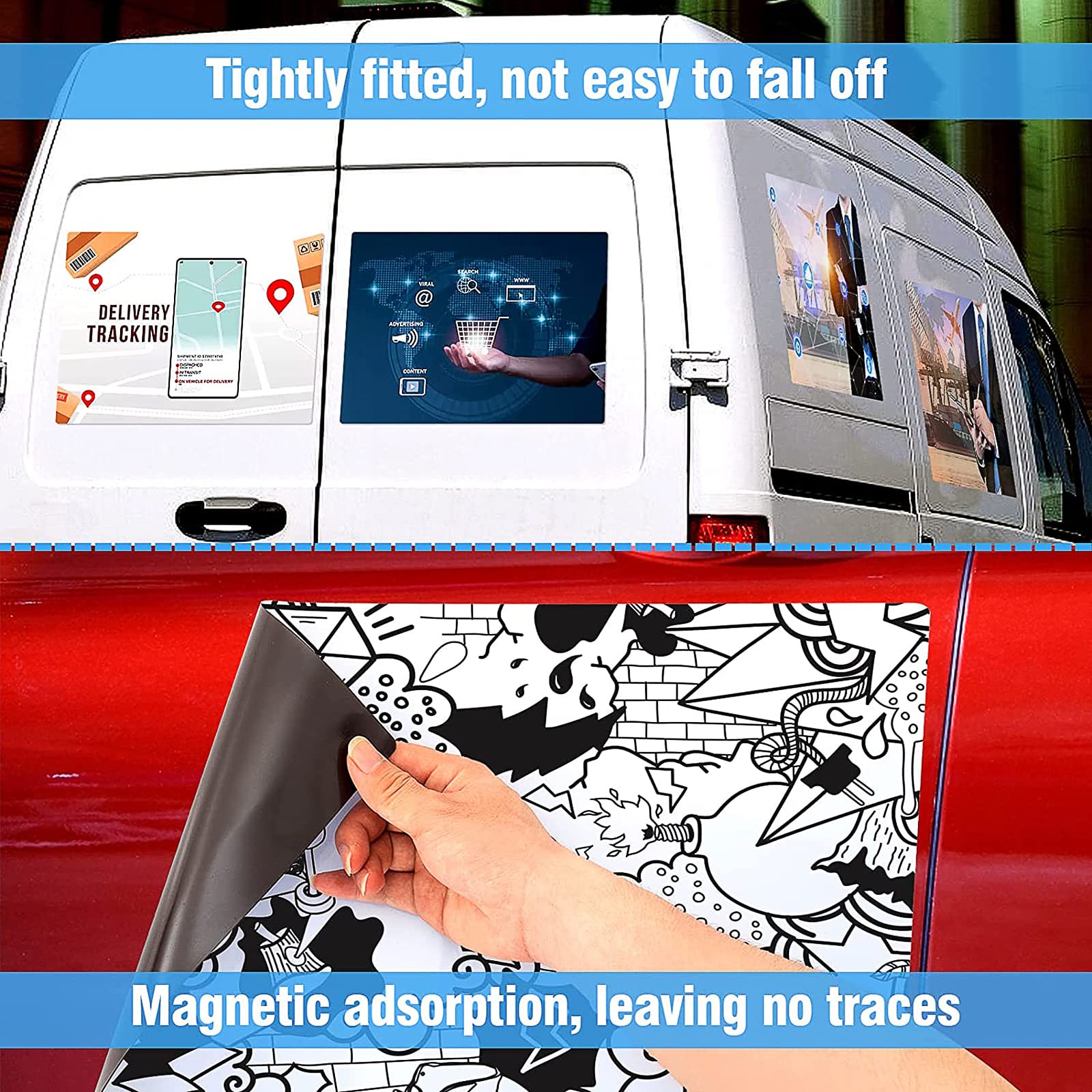 AzReference magnets are easy to write on, wipe clean, and reuse.