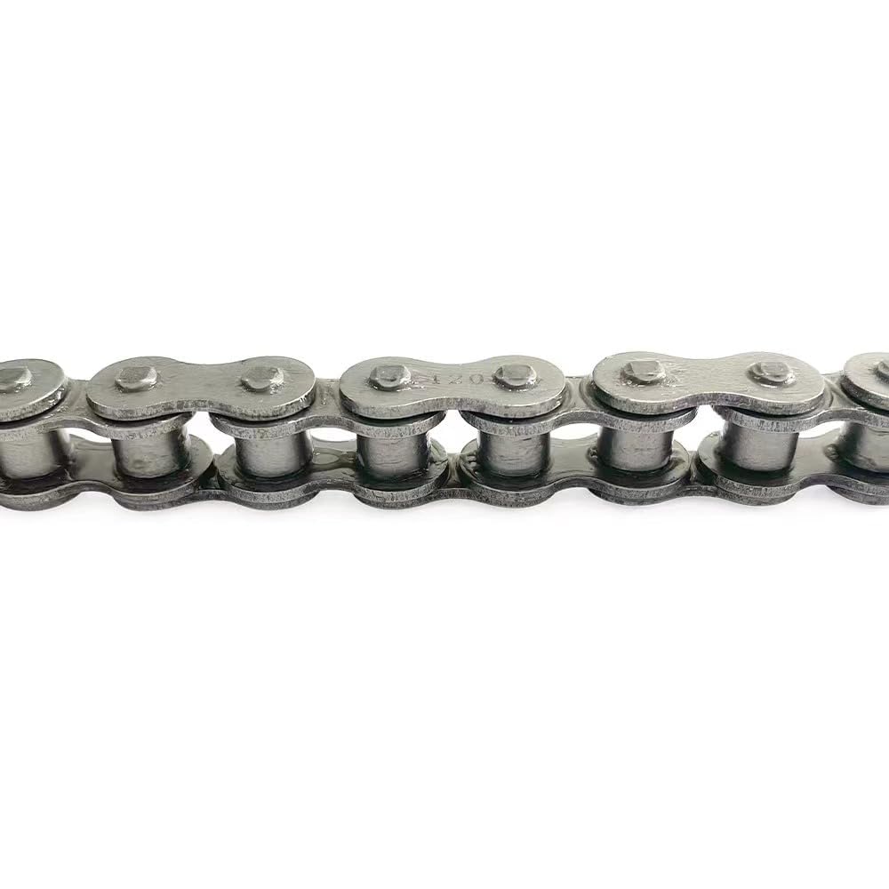 AZSSMUK 420 chain pitch and roller dimensions highlight a precise fit.