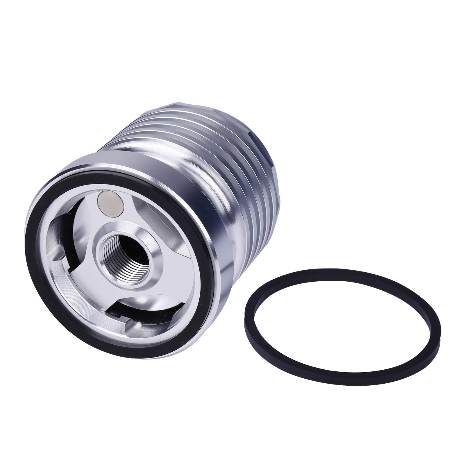 AZUMKA 35-micron micronic cloth captures fine particles for cleaner oil.
