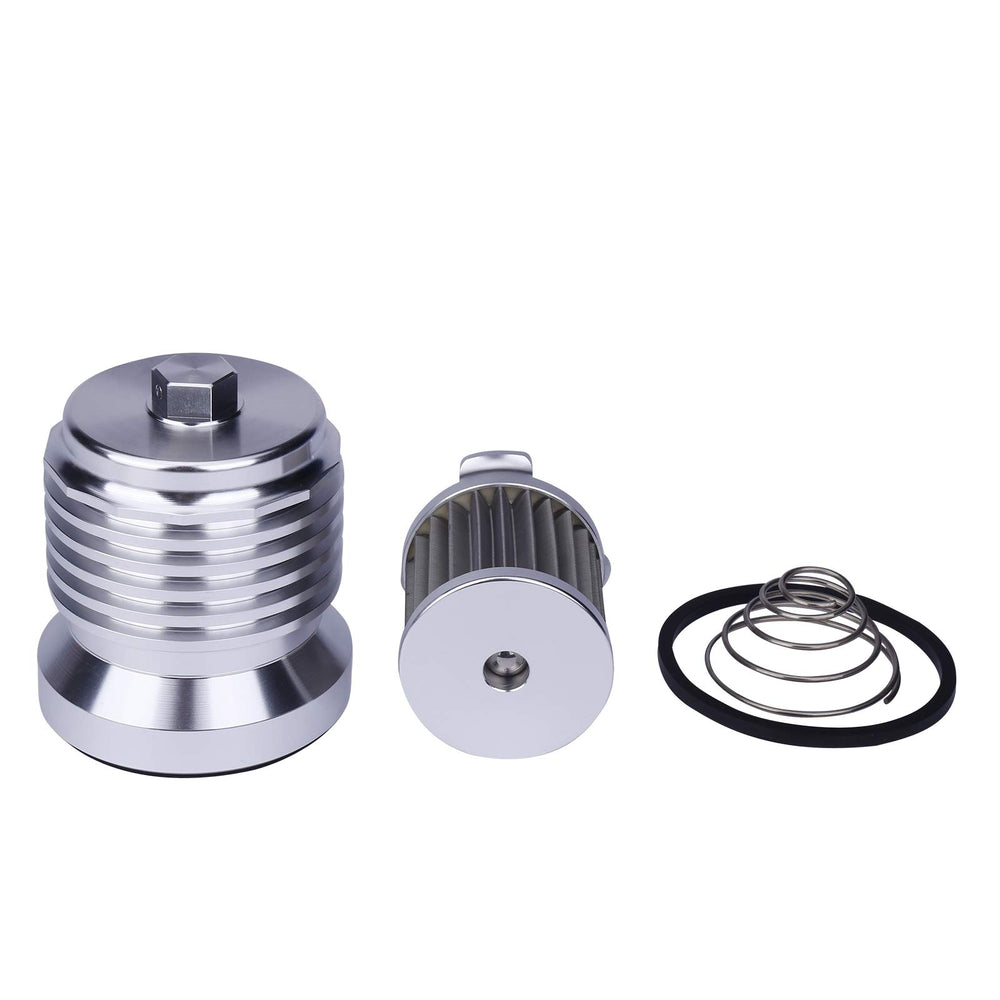 AZUMKA stainless steel reusable oil filter for durable filtration and smooth flow.