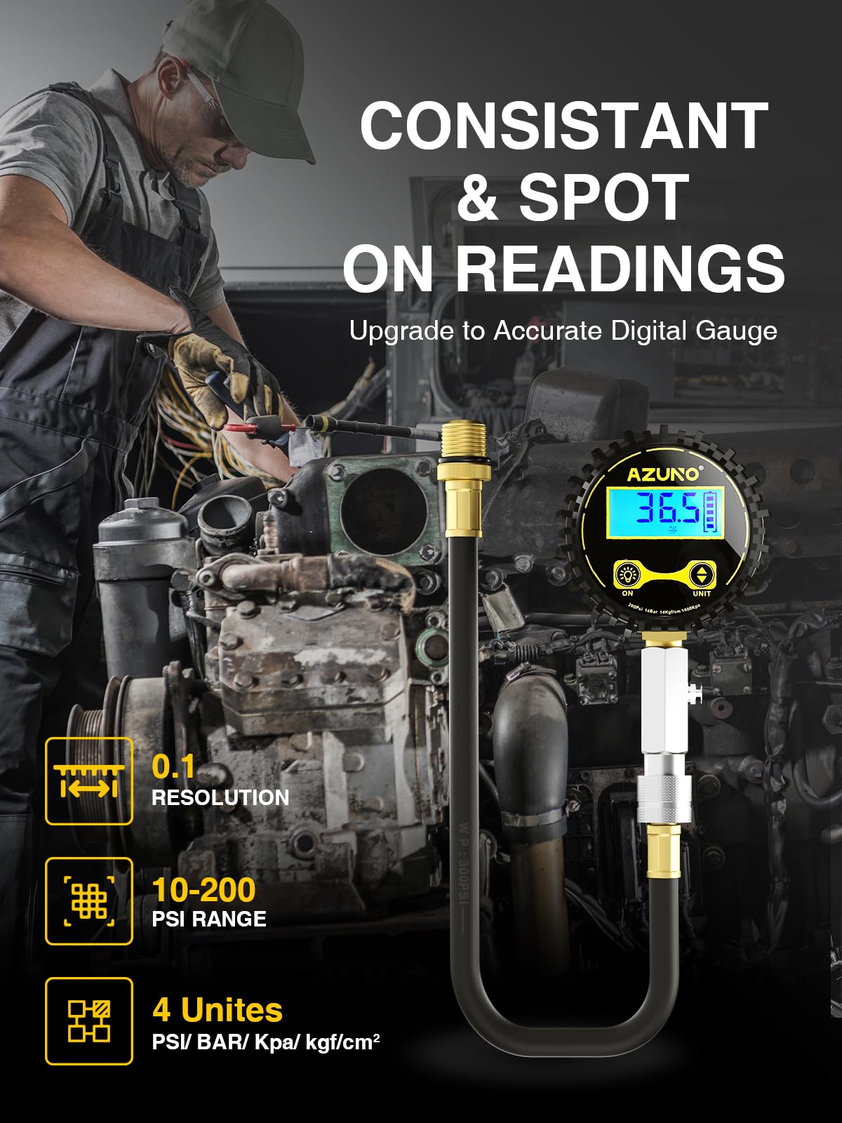 AZUNO adapters kit enables versatile tests across multiple petrol engines