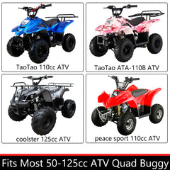 AZUNYYDS 110cc tank package contents image illustrates complete installation kit