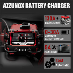 AZZUNOX automatic charging program simplifies battery maintenance