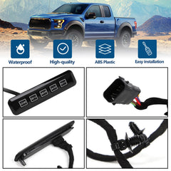 B.ZSSY 601-046 driver-side keypad left back view complements Ford exterior