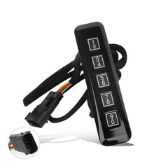 B.ZSSY 601-046 driver-side keypad left front view for Ford boosts quick entry