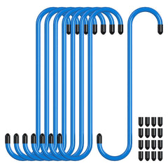 Bac-kitchen brake caliper hanger in blue keeps calipers safely out of the work area.