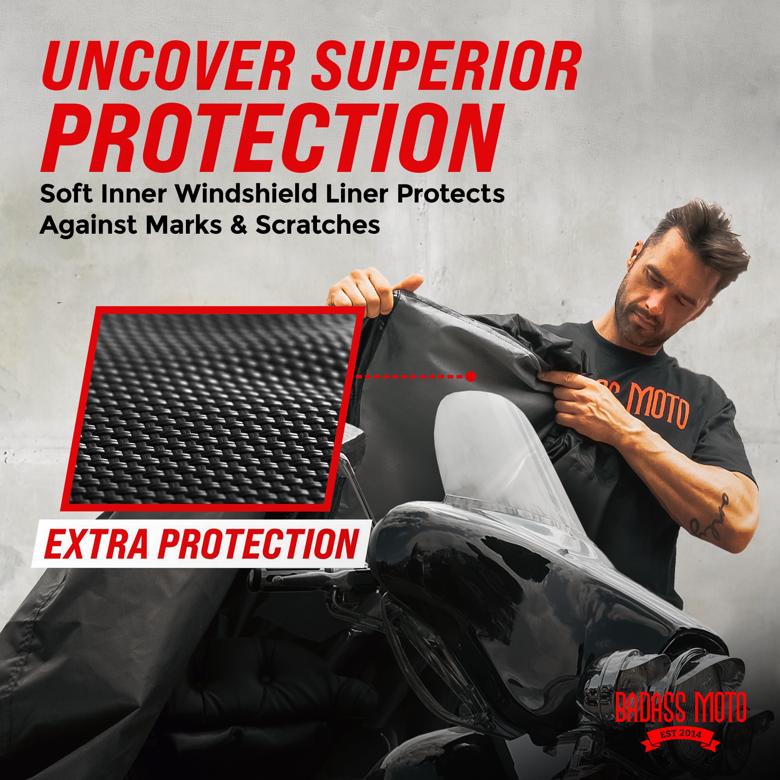 Secure fit with adjustable buckle straps to resist wind