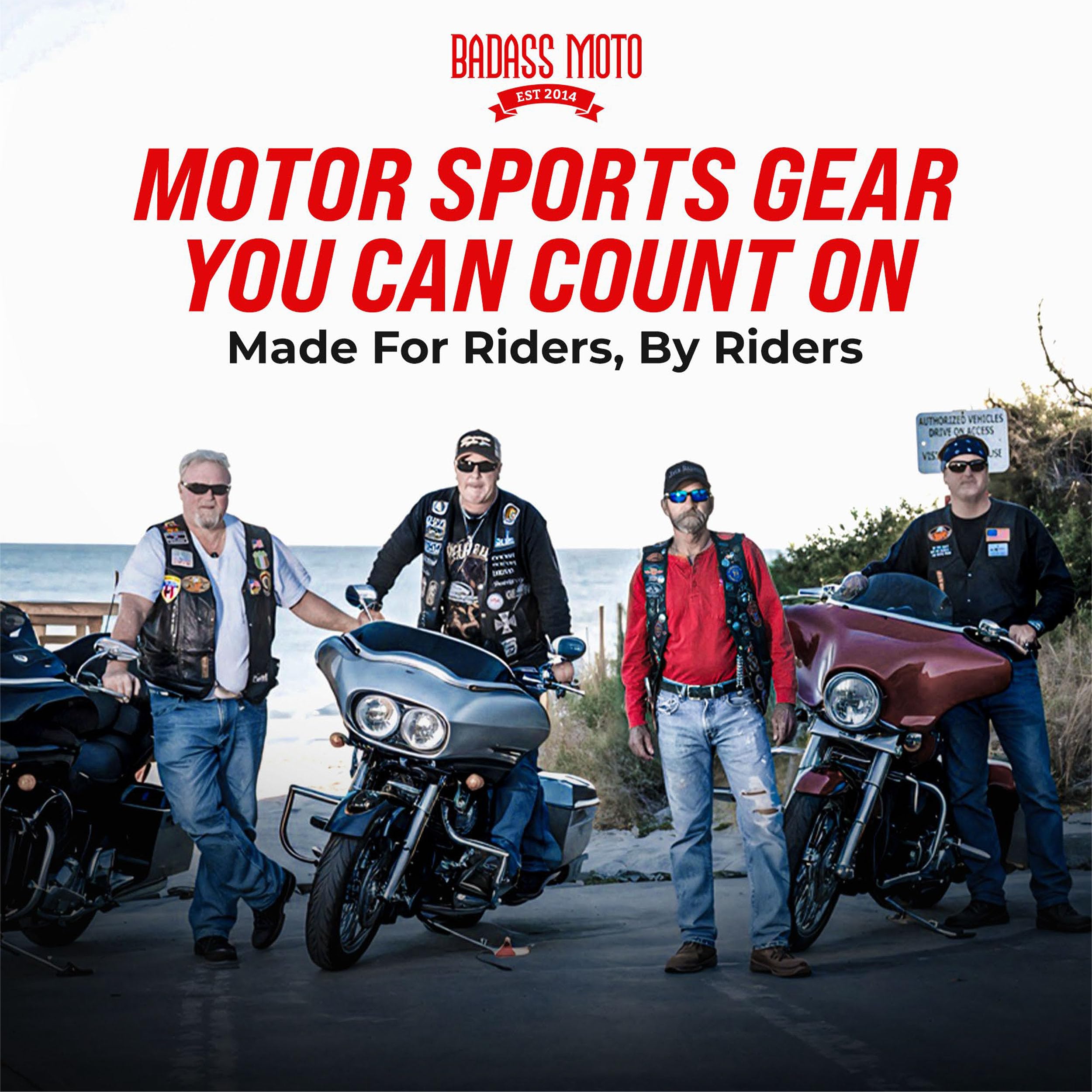 Badass Moto easy-application design for quick, hassle-free coverage