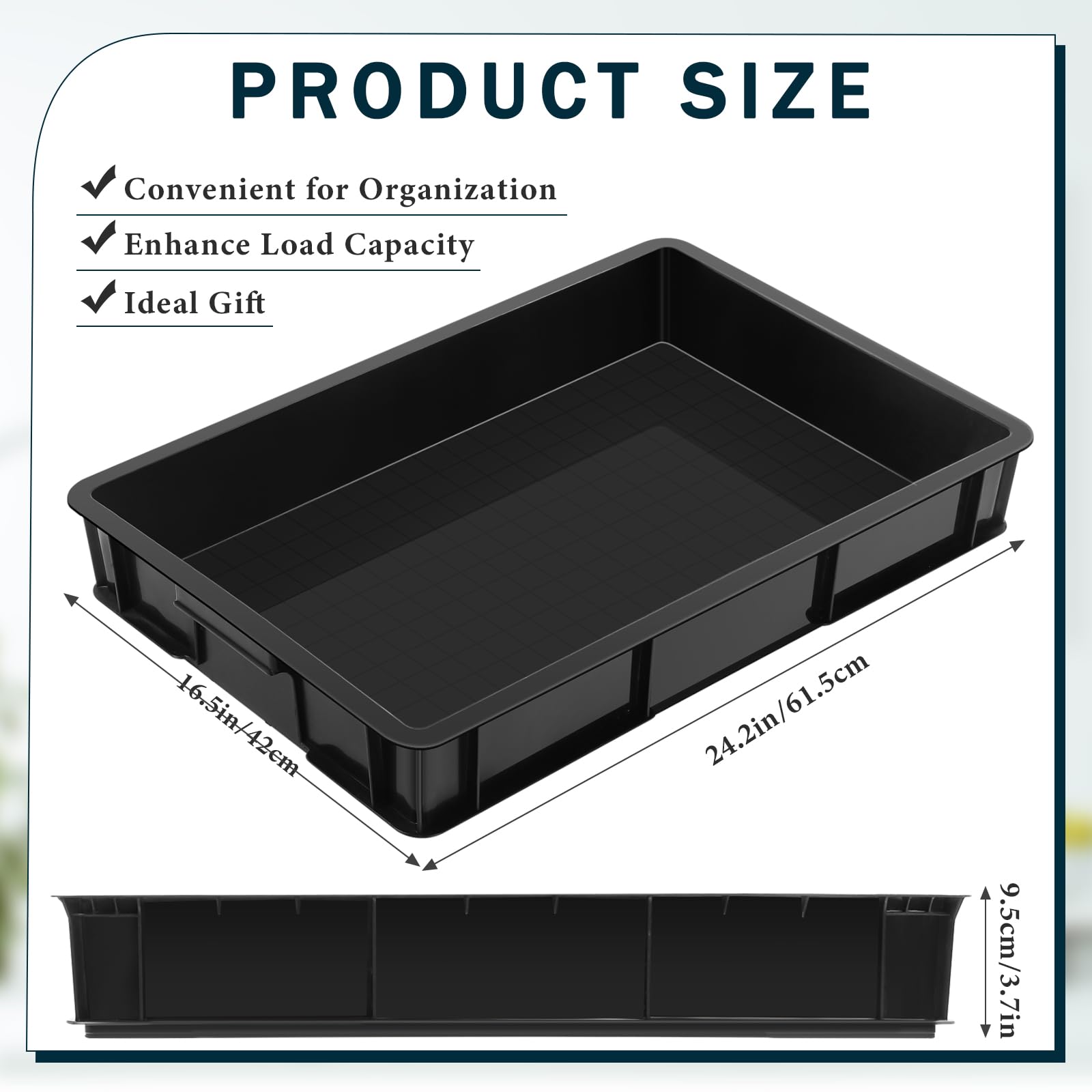 Baderke oil drain pan depth 3.74 inches for undercarriage work
