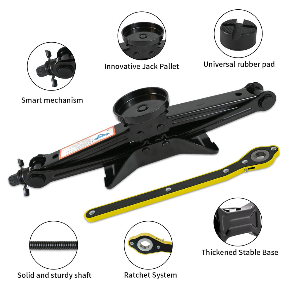 Baffixit wide lifting range from 4.3 to 17.3 inches fits many vehicles.