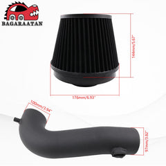 BAGARAATAN 4-inch steel pipe assembly for easy installation