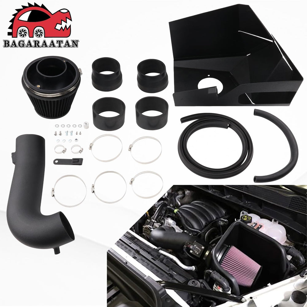 BAGARAATAN packaged kit includes pipe, filter, and heat shield