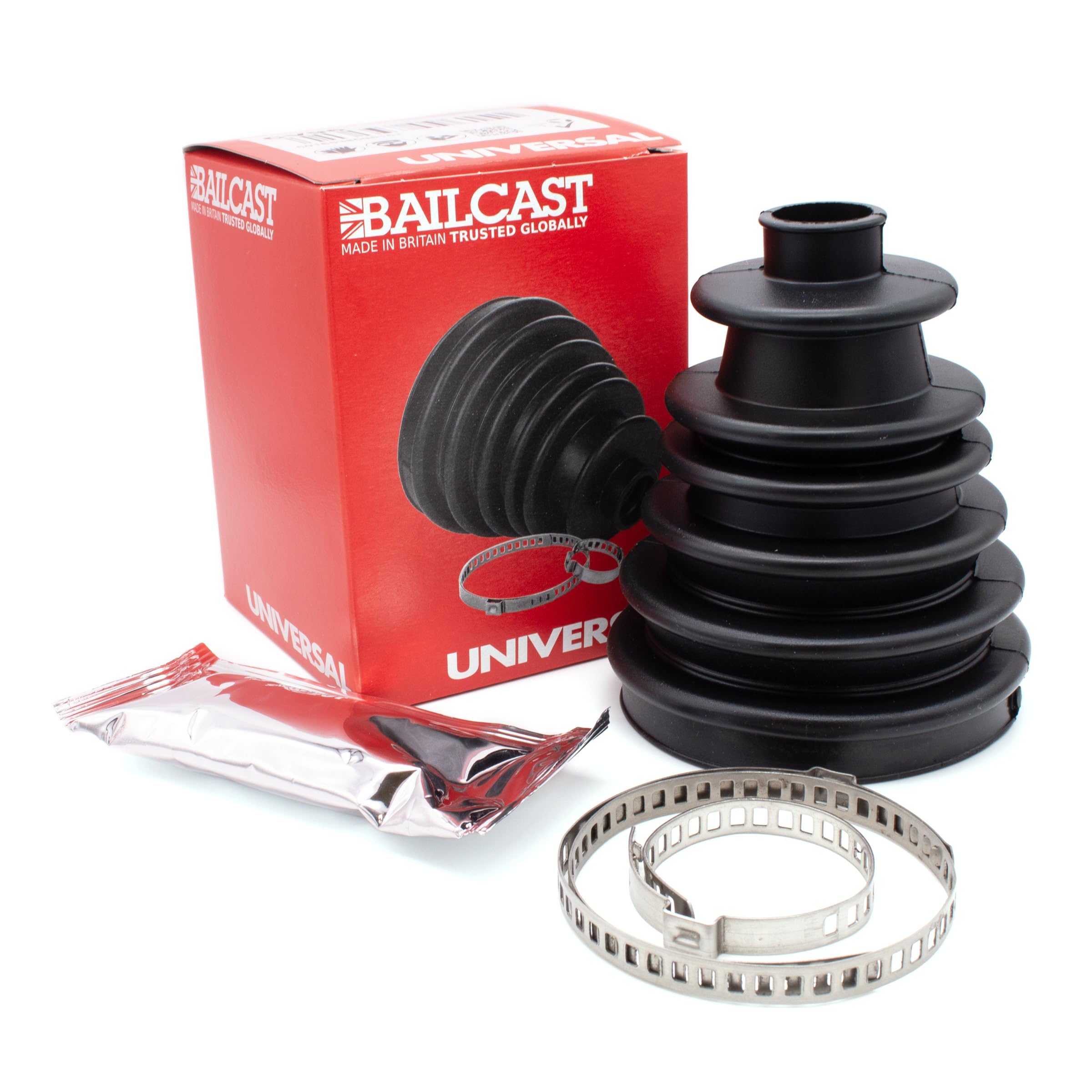 Bailcast CVS18 universal boot kit for CV joints, easy replacement and protection.