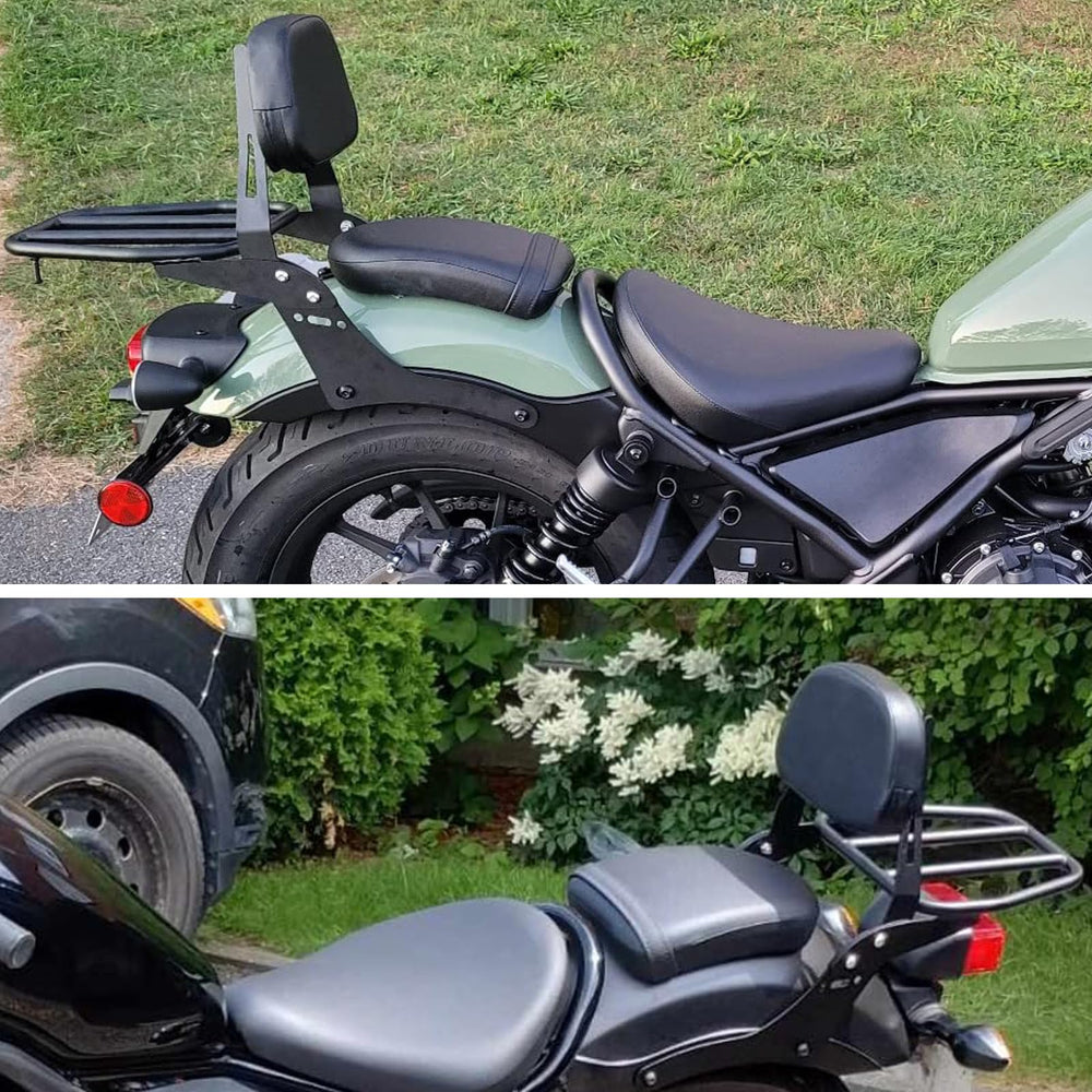 BAIONE Worldmotop backrest enables longer rides with added comfort