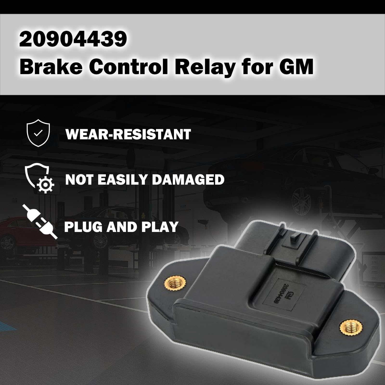 Detailed GM OE label on the relay confirms authenticity and compatibility