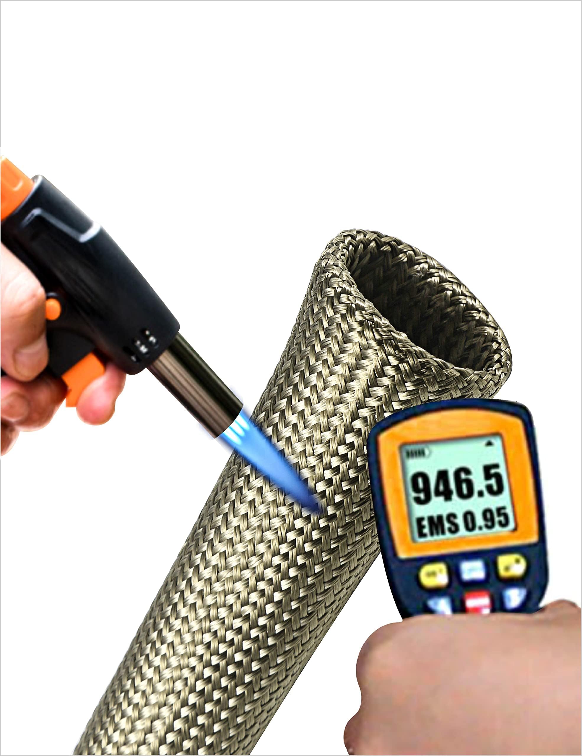 BaiYiQing spark plug wire heat wrap protects wires from heat and vapor lock.