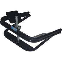 BAL Leveler lifting pads positioned for precise leveling on 13–15 inch wheels