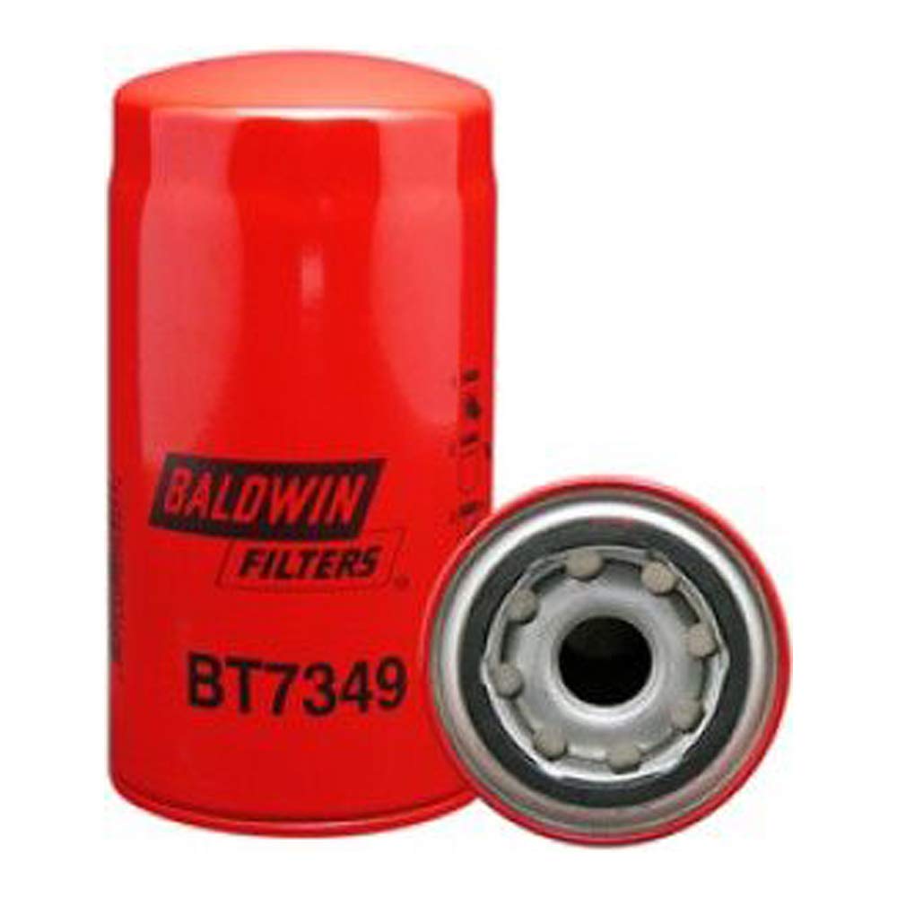 Baldwin BT7349 oil filter spin-on for engine filtration with gasket included