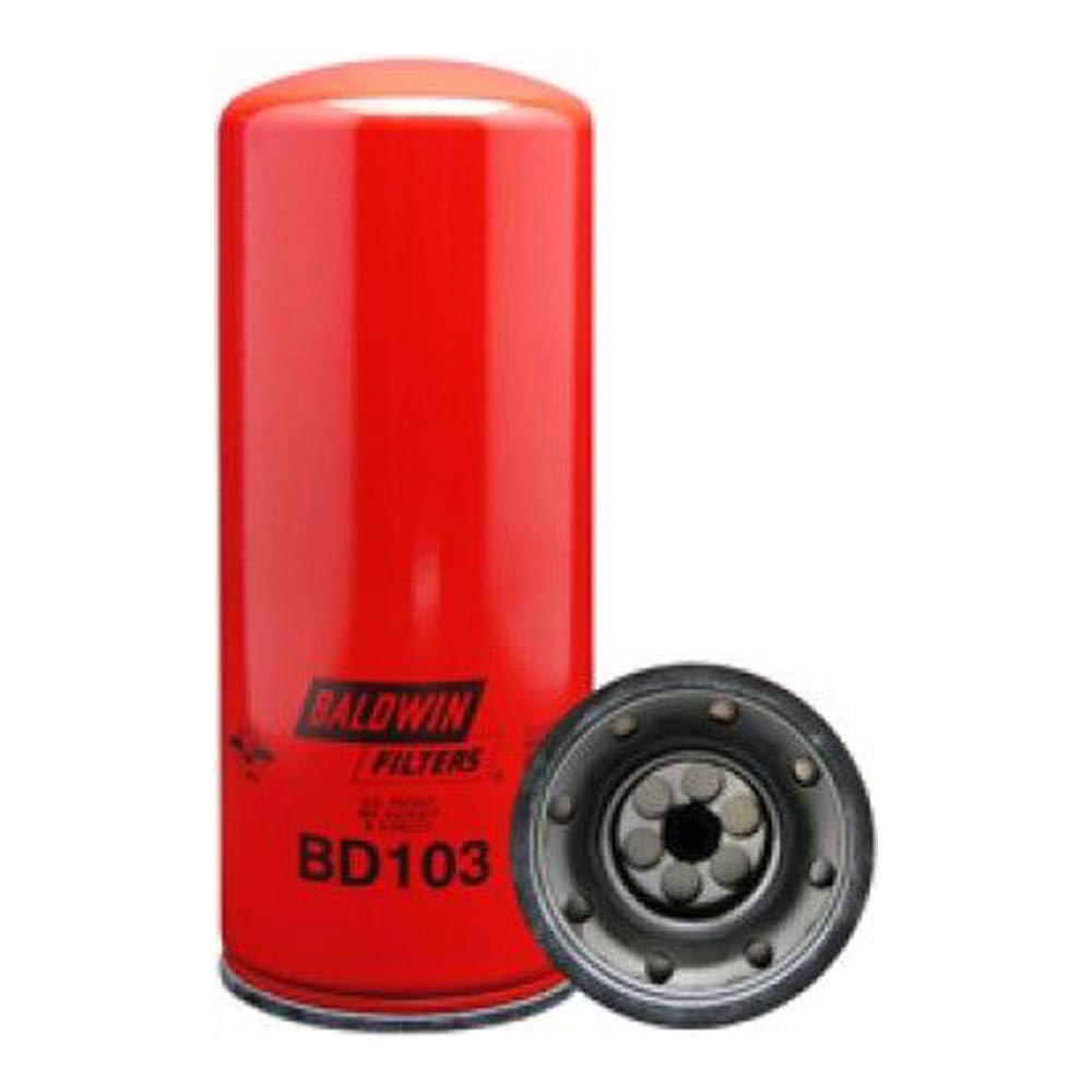 Baldwin Filters oil filter spin-on dual-flow for reliable filtration and easy replacement.