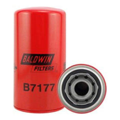 Baldwin Filters oil filter spin-on design for easy installation and reliable filtration.