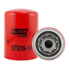 Baldwin BT839-10 hydraulic filter spin-on design for reliable filtration across compatible hydraulic systems