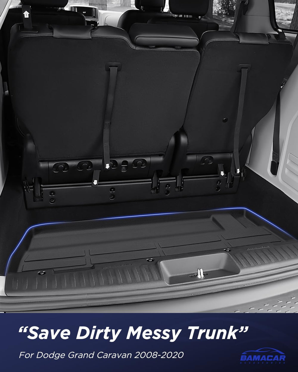 BAMACAR mats are easy to clean and quick to dry.