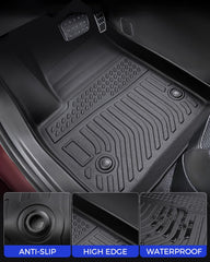 BAMACAR Blazer rear cargo liner protecting floor from mud and spills.