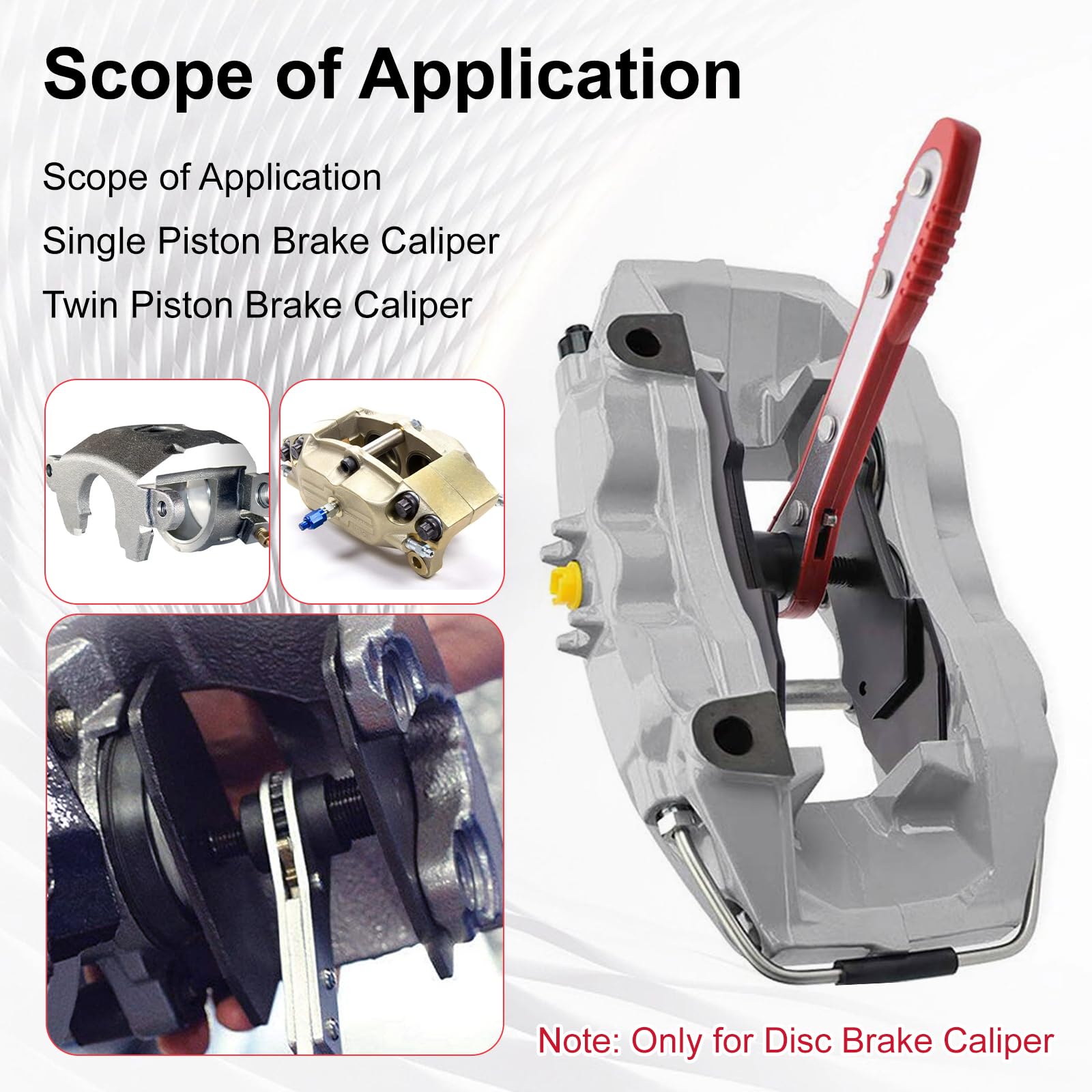 BamStriveboo four hooks secure components during caliper compression tasks